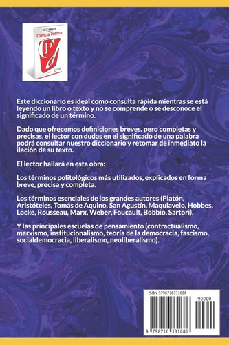 Vista 2 de DICCIONARIO BÁSICO DE CIENCIA POLÍTICA (DICCIONARIOS BÁSICOS POR DISCIPLINA) (Spanish Edition)