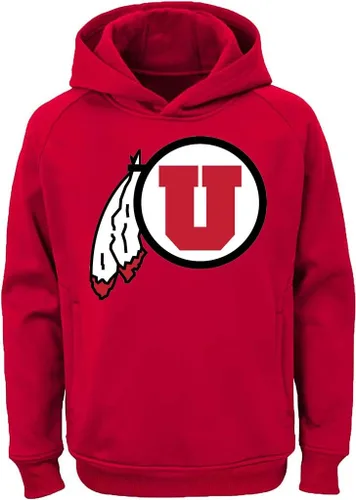 Vista 10 de NCAA Youth 8-20 Team Color Performance Primary Logo Sudadera con capucha