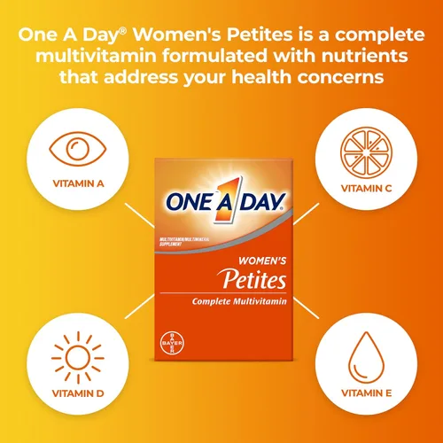 Vista 2 de Multivitamínico completo One-A-Day Women's Petites, 160 unidades, BAYER579086, 1, 1