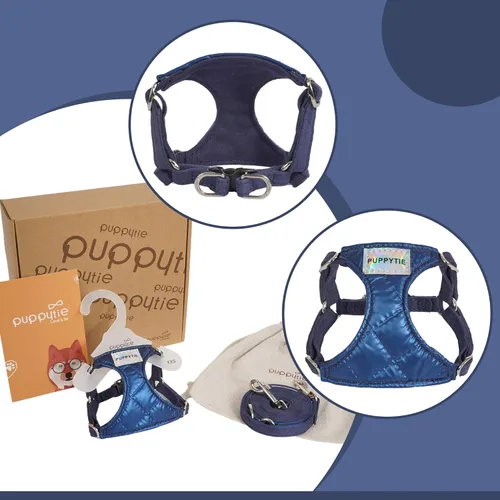 Vista 82 de Arnés sin tirones para perro, con correa multifunción, pechera suave y ajustable para mascota, no ahorca, chaleco a prueba de escape para perros