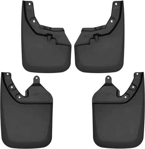 Vista 10 de Husky Liners - Guardabarros delanteros Toyota Tacoma 2016-2023 con guardabarros OEM - Negro, 2 piezas 56941