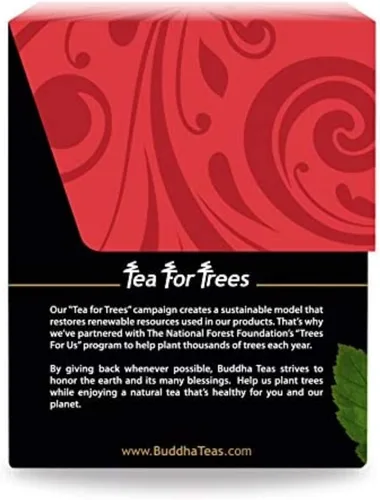 Vista 4 de Buddha Teas Té orgánico Goldenseal - OU Kosher, USDA orgánico, CCOF orgánico, 18 bolsas de té sin blanqueador