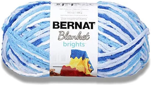 Vista 27 de Bernat Hilado para Manta Bright, Pow Púrpura Púrpura Pow