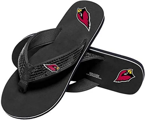 Vista 44 de FOCO Womens NFL Team Logo Sequin Strap Sandals Flip Flops