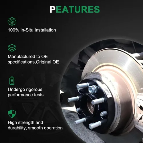 Vista 4 de SCITOO 2 espaciadores de rueda de 0.787 in 5 x 100/5 x 112 con pernos M14 x 1.5 de diámetro de 2.248 in compatibles con Volkswagen Beetle 2004-2019