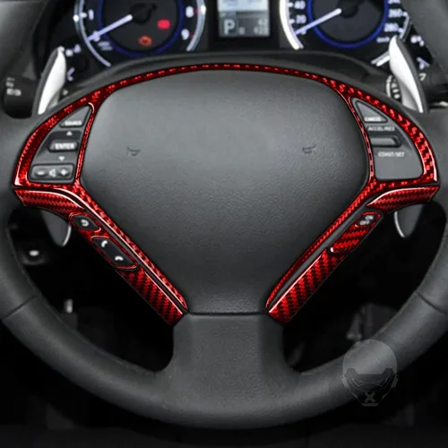 Vista 57 de NVCNX Real Premium Carbon Fiber Compatible with Infiniti G37 2011 2012 2013 Coupe Sedan Convertible Accessories Car Center Console Dash Dashboard