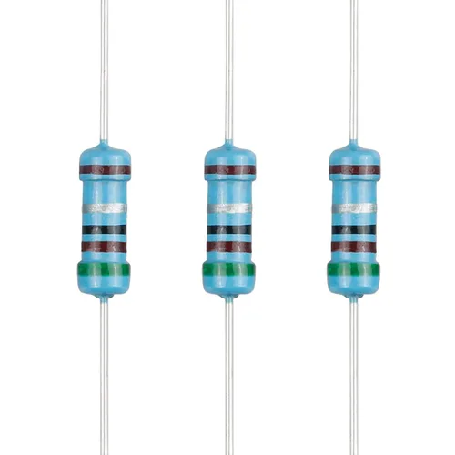 Vista 61 de 100 resistencias de 56 ohmios 1/2 W (0.5 vatios) ±1% tolerancia de película metálica, múltiples valores de resistencia opcional