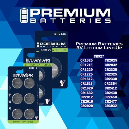 Vista 3 de Batería CR1612 Premium de litio de 3 V para monedas, baterías de alta capacidad de ingeniería japonesa (paquete de 1)