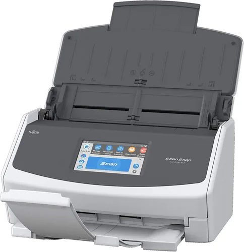 Vista 5 de Fujitsu ScanSnap iX1500 Escáner de documentos dúplex a color con pantalla táctil para Mac y PC [modelo actual, versión 2018] (renovado)