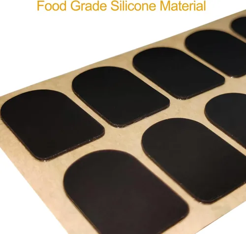 Vista 4 de Rockhouse Accesorios para clarinete Boquilla, Parche para Dientes, Protector de Dientes, Pieza de Boca Negra, Adhesivo Sax para B Flat, Alto, Tenor