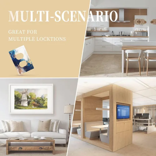 Vista 8 de Cubierta de placa de pared dispositivo duplex de 1 banda de mármol abstracto en arte interruptor de luz de salida eléctrica de cara fluida azul