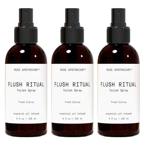 Vista 46 de Muse Apothecary Flush Ritual - Espray para inodoro aromático y refrescante, usar antes de ir, 2 onzas, infundido con aceites esenciales naturales