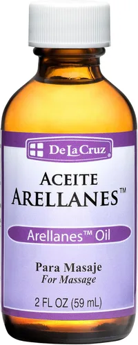 De La Cruz - Mezcla de Aceite Arellanes - Aceite de Masaje - Aceite Corporal Hidratante con Romero - 2 fl OZ (1 Botellas)