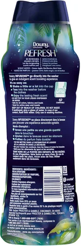 Vista 120 de Downy Infusiones - Perlas potenciadoras de aroma en el lavado, aroma Calm de lavanda y vainilla, 5.7 onzas