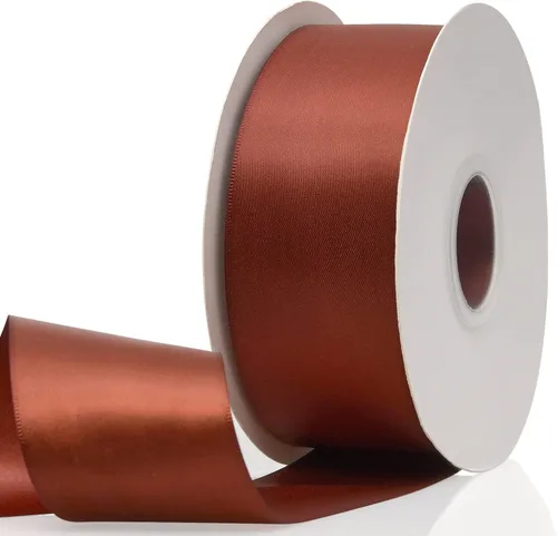 Vista 65 de 1-1/2"x50 Yards Apple Green Double Faced Satin Ribbon,Solid Color High Density Fabric Ribbon Rolls,Great for Gift Wrapping,Sewing,Crafts,DIY Bows