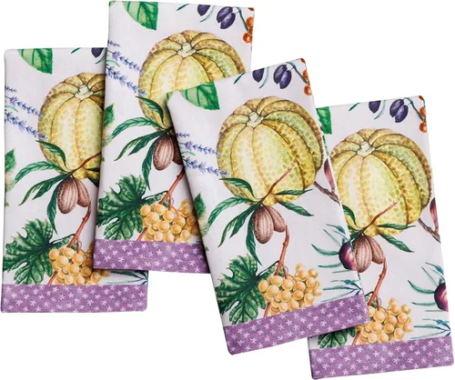 Vista 38 de Maison d' Hermine - Juego de 4 servilletas 100 % de tela de algodón lavable, decorar o regalar, hogar, cocina, comedor, fiestas de cóctel