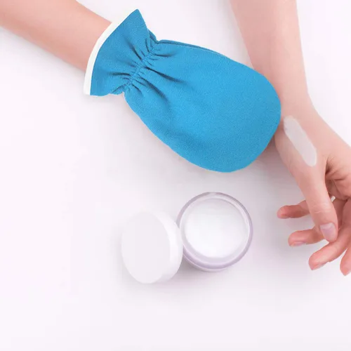 Vista 5 de Uonlytech 2 pares de guantes de baño de cera de parafina para mujer, guantes de baño de parafina elásticos, con aislamiento térmico para el cuidado
