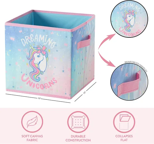 Vista 114 de Idea Nuova Marvel Avengers - Juego de dos espaciosos cubos de almacenamiento plegables, 10 x 10 pulgadas, Avengers / gris