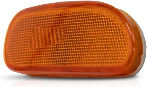 Vista 3 de Para Mitsubishi Eclipse 1995 1996 1997 1998 1999 Conjunto de luz de marcador de señal lado pasajero delantero ámbar Reemplazo para MI2551105