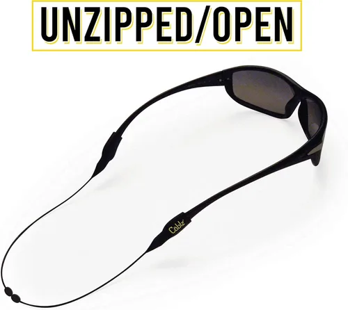 Vista 4 de Sujetador para gafas Cablz Zipz, negro