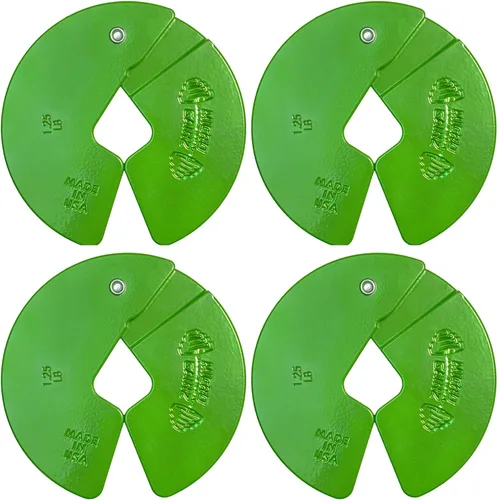 Vista 15 de Micro Gainz - Placa fraccional para mancuernas de 1.25lb, ideal para micro cargas, (elige color) juego de 4 placas fraccionales, diseñadas