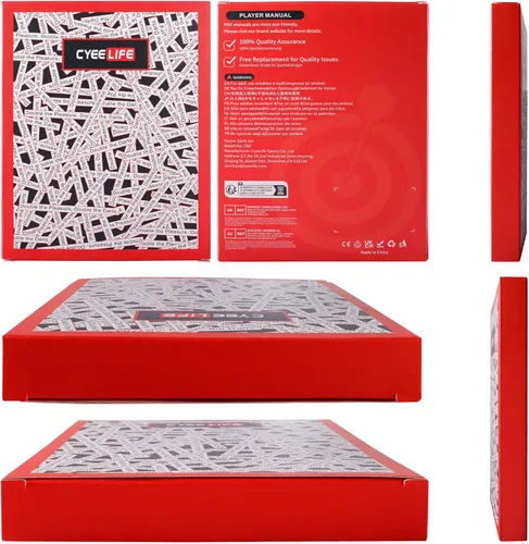 Vista 7 de Juego de dardos suaves, 12 paquetes con ejes de plástico de 4 colores, vuelos adicionales, puntos y protectores de vuelo