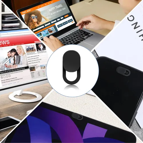 Vista 6 de 50 fundas para cámara de teléfono, cubierta de cámara web, cubierta de privacidad para cámara, cubierta deslizante para teléfono celular, fundas