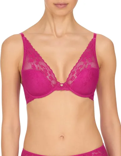 Natori Sujetador de contorno convertible Cherry Blossom para mujer Berry Bold