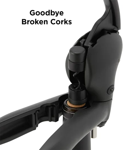 Vista 4 de Rabbit - Sacacorchos de palanca para vino con cortador de papel de aluminio incorporado