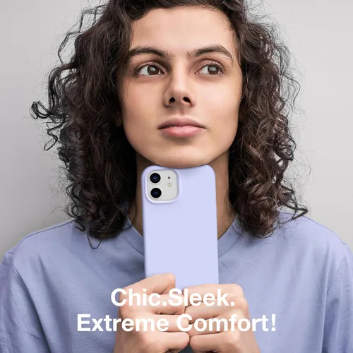 Vista 943 de GONEZ Funda magnética para iPhone 14, compatible con Magsafe, con protector de pantalla + protector de cámara, forro de microfibra antiarañazos