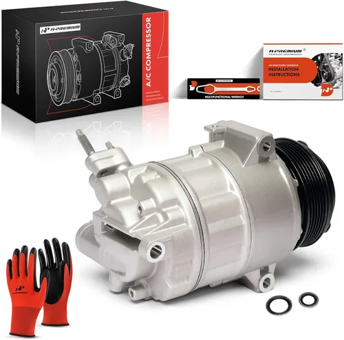 Vista 10 de A-Premium Compresor de aire acondicionado de CA con embrague compatible con Jeep JL Series Wrangler 2018-2023 2.0L, Serie KL Cherokee 2019-2022 2.0L