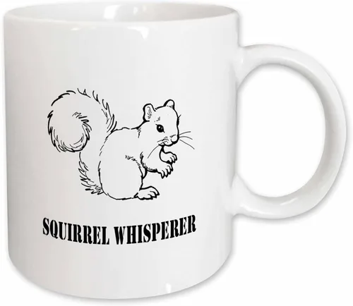 Vista 14 de 3D Rose 107306_4 - Taza de cerámica de dos tonos, 11 onzas, negro/blanco