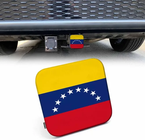 Vista 29 de Cubierta de enganche de remolque Beabes 2 pulgadas águila calva, cubierta de enchufe de remolque de águila calva estadounidense bandera de EE. UU.
