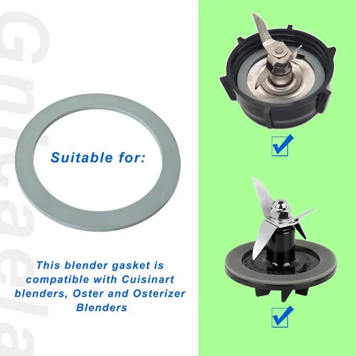 Vista 3 de Piezas de repuesto para juntas de licuadora, anillos de sello de anillo de goma, accesorios para licuadora Oster y Osterizer (4 piezas)