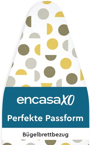 Vista 24 de Encasa XO Funda y almohadilla para tabla de planchar de 28"x12" - Acolchado de fieltro grueso de 3mm, ajuste con cordón y bloqueo, fácil