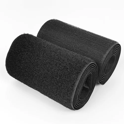 Vista 9 de Matenf Tiras de velcro para coser, 3/4 pulgadas de ancho, fáciles de coser, excelente agarre, no adhesivas, cinta entrelazada, cinta de gancho