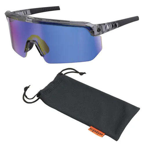 Vista 11 de Ergodyne Skullerz AEGIR - Gafas de sol de seguridad antiarañazos, antivaho y ANSI z87.1