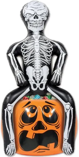 Vista 16 de Beistle - Hielera inflable, contenedores de bebidas para fiestas, con decoración espeluznante de Halloween