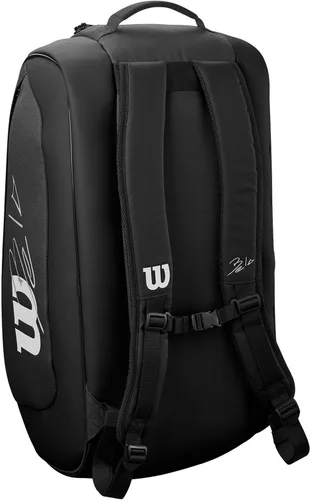 Vista 3 de WILSON Bela DNA Super Tour - Bolsa de pádel con capacidad para hasta 6 paletas, color negro