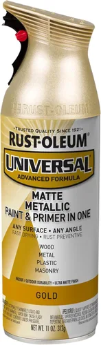 Vista 125 de Rust-Oleum 267298-6PK Pintura en aerosol martillada universal para todas las superficies, 12 onzas, blanco, paquete de 6