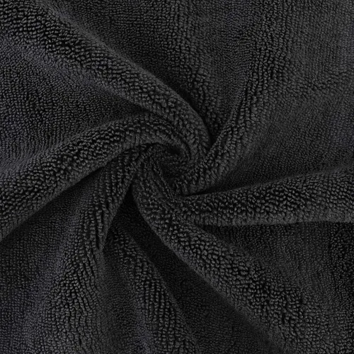 Vista 3 de POLYTE Toalla de limpieza de microfibra premium, 16 x 16 pulgadas, paquete de 12 (negro)