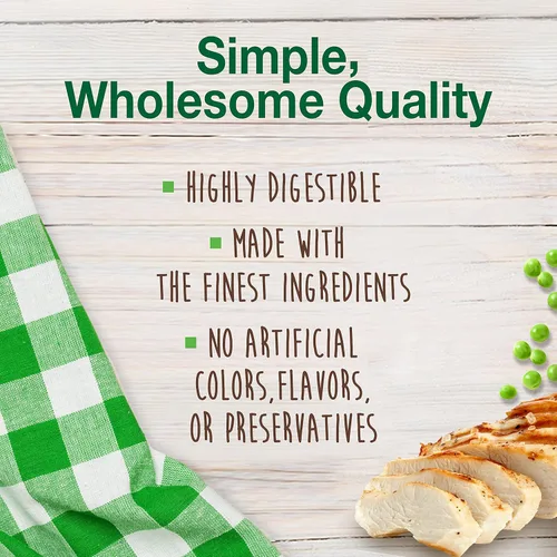 Vista 3 de Nylabone Healthy Edibles - Premios para perro para masticar, todo natural, larga duración, 2 unidades sabor pollo (Chicken) tamaño medianoWolf