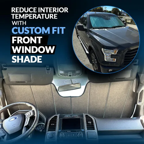 Vista 4 de Parasol de automóvil de ajuste personalizado Visera solar Parasol para ventana de automóvil Visera frontal plegable Compatible con Nissan