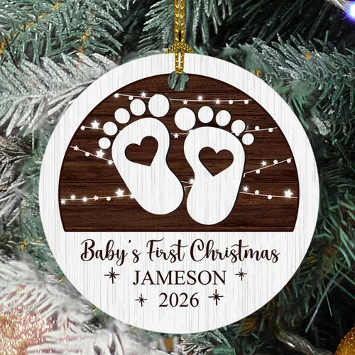 Vista 12 de Personalized 30 Years as Mr & Mrs Glass Ornament, Custom 30th Wedding Anniversary Ornaments with Names Date, Red Truck Xmas Ornament 2026, 30th