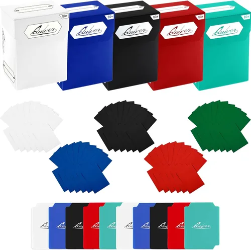 Vista 17 de Quiver Time Paquete de cartas coleccionables blancas para cartas coleccionables y fundas para cartas, compatible con Magic: The Gathering Cards