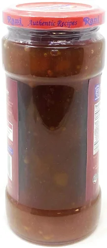 Vista 6 de Rani Major Chutney de mango gris (Indian Preserve) 18 oz (1.1 libras) Tarro de vidrio de 17.64 oz, listo para comer, vegano ~ Sin gluten, totalmente