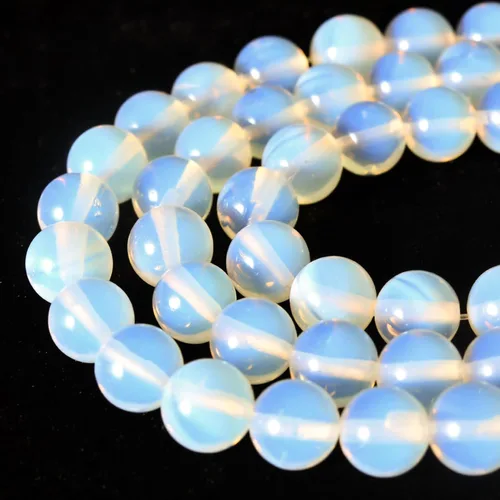 Vista 34 de Asingeloo Cuentas de piedra natural de lapislázuli para hacer joyas, manualidades hechas a mano (0.315 pulgadas, lapislázuli azul)