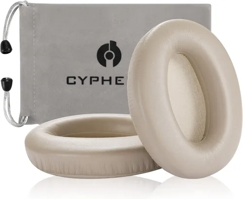 Vista 2 de Almohadillas de repuesto para los oídos, cubierta suave compatible con auriculares Sony WH-1000XM3 con cancelación de ruido (negro)