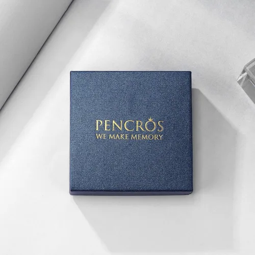 Vista 9 de Pencros Pulsera de oro en capas de oro de 14 quilates, delicada cadena ovalada de perlas para mujeres y niñas