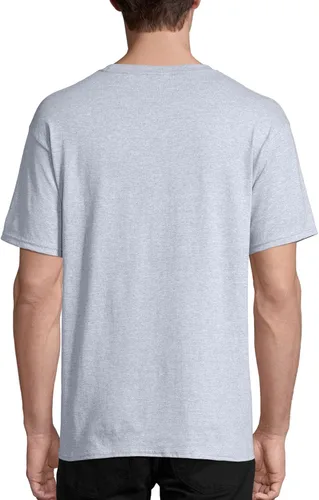 Vista 4 de Hanes Essentials Paquete de camisetas para hombre, camisetas de algodón con cuello redondo, 4o6unidades